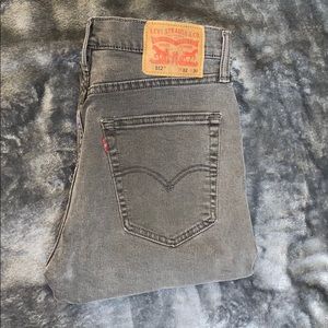 Levi’s 512 Men’s Grey Jeans - Slim Taper 32x30